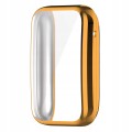 ETUI OBUDOWA 2W1 Z OSŁONĄ NA EKRAN DO XIAOMI MI BAND 7 PRO - RÓŻOWE ZŁOTO
