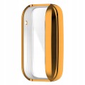 ETUI OBUDOWA 2W1 Z OSŁONĄ NA EKRAN DO XIAOMI MI BAND 7 PRO - RÓŻOWE ZŁOTO