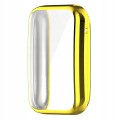ETUI OBUDOWA 2W1 Z OSŁONĄ NA EKRAN DO XIAOMI MI BAND 7 PRO - ZŁOTY