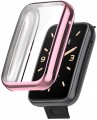 ETUI OBUDOWA 2W1 Z OSŁONĄ NA EKRAN DO XIAOMI MI BAND 7 PRO - RÓŻOWY