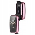 ETUI OBUDOWA 2W1 Z OSŁONĄ NA EKRAN DO XIAOMI MI BAND 7 PRO - RÓŻOWY