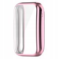 ETUI OBUDOWA 2W1 Z OSŁONĄ NA EKRAN DO XIAOMI MI BAND 7 PRO - RÓŻOWY