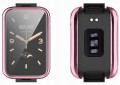 ETUI OBUDOWA 2W1 Z OSŁONĄ NA EKRAN DO XIAOMI MI BAND 7 PRO - RÓŻOWY