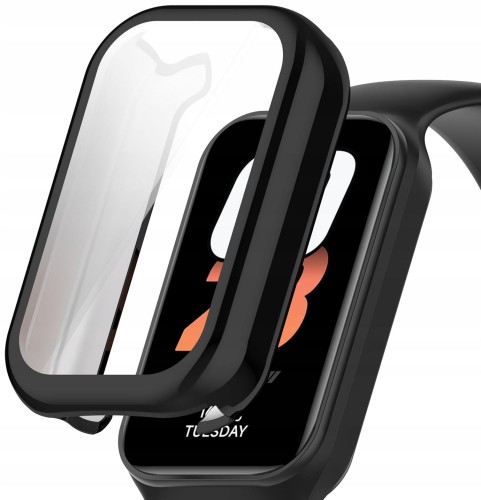 ETUI 2W1 Z OSŁONĄ NA EKRAN DO XIAOMI REDMI SMART BAND 2 / MI BAND 8 ACTIVE