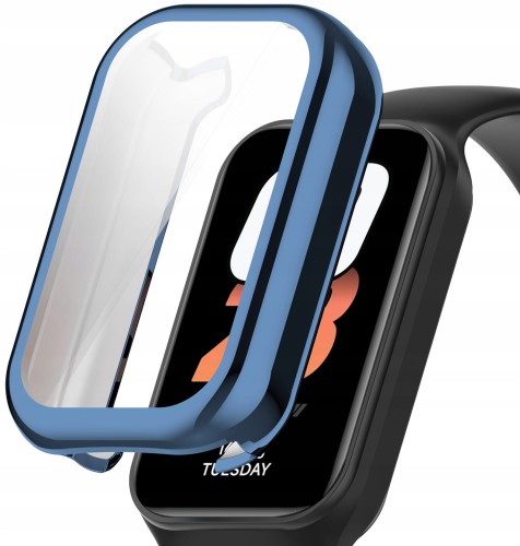 ETUI 2W1 Z OSŁONĄ NA EKRAN DO XIAOMI REDMI SMART BAND 2 / MI BAND 8 ACTIVE