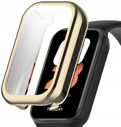 ETUI 2W1 Z OSŁONĄ NA EKRAN DO XIAOMI REDMI SMART BAND 2 / MI BAND 8 ACTIVE