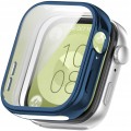 ETUI OBUDOWA 2W1 Z OSŁONĄ NA EKRAN DO HUAWEI WATCH FIT 3 - GRANATOWY