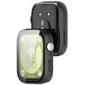 ETUI OCHRONNE + SZKŁO HARTOWANE 2W1 DO HUAWEI WATCH FIT 3 - CZARNY MAT