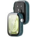 ETUI OCHRONNE + SZKŁO HARTOWANE 2W1 DO HUAWEI WATCH FIT 3 - ZIELONY