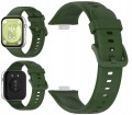 PASEK DO HUAWEI WATCH FIT 3 / 4 / 4 PRO / 5 / 5 PRO OPASKA SOLIDNE ZACZEPY - ZIELONY