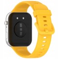 PASEK DO HUAWEI WATCH FIT 3 / 4 / 4 PRO / 5 / 5 PRO OPASKA SOLIDNE ZACZEPY - ŻÓŁTY