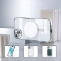 ETUI DO IPHONE 13 PRZEŹROCZYSTE OCHRONA APARATÓW DO MAGSAFE | SREBRNY