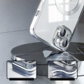 ETUI DO IPHONE 13 PRZEŹROCZYSTE OCHRONA APARATÓW DO MAGSAFE | SREBRNY