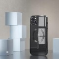 ETUI DO IPHONE 13 PRZEŹROCZYSTE OCHRONA APARATÓW DO MAGSAFE | CZARNY