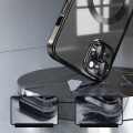 ETUI DO IPHONE 15 PRZEŹROCZYSTE OCHRONA APARATÓW DO MAGSAFE | CZARNY