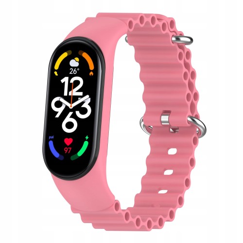PASEK OPASKA DO XIAOMI MI BAND 3/4/5/6/7 - PINK