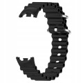 PASEK DO XIAOMI MI BAND 8/9/10 MOCNA SILIKONOWA OPASKA, CZARNY