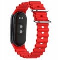 PASEK DO XIAOMI MI BAND 8/9/10 MOCNA SILIKONOWA OPASKA, CZERWONY