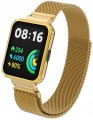PASEK BRANSOLETA Z WBUDOWANYM ETUI DO XIAOMI REDMI WATCH 2 LITE - ZŁOTY