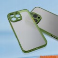 ETUI DO IPHONE 16 PRO MAX MATOWE CASE OCHRONA APARATU WZMACNIANE | KHAKI