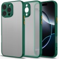 ETUI DO IPHONE 16 PRO MAX MATOWE CASE OCHRONA APARATU WZMACNIANE | ZIELONY