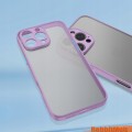 ETUI DO IPHONE 16 PRO MAX MATOWE CASE OCHRONA APARATU WZMACNIANE | FIOLET