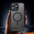 ETUI DO IPHONE 16 PRO MAX DO MAGSAFE MATOWE WZMACNIANE OCHRONA APARATU CASE