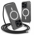 ETUI DO IPHONE 16 PRO MAX DO MAGSAFE CASE ZE SZNURKIEM SMYCZĄ WZMACNIANE