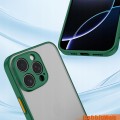 ETUI DO IPHONE 16 PRO MATOWE CASE OCHRONA APARATU WZMACNIANE | ZIELONY