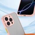 ETUI DO IPHONE 16 PRO MATOWE CASE OCHRONA APARATU WZMACNIANE | RÓŻOWY