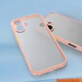 ETUI DO IPHONE 16 MATOWE CASE OCHRONA APARATU WZMACNIANE | RÓŻOWY