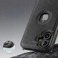 ETUI SKÓRZANE ELEGANCKIE DO IPHONE 16 PREMIUM CASE EKO-SKÓRA - CZARNY