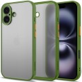 ETUI DO IPHONE 16 PLUS MATOWE CASE OCHRONA APARATU WZMACNIANE | KHAKI