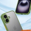 ETUI DO IPHONE 16 PLUS MATOWE CASE OCHRONA APARATU WZMACNIANE | KHAKI