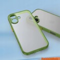 ETUI DO IPHONE 16 PLUS MATOWE CASE OCHRONA APARATU WZMACNIANE | KHAKI
