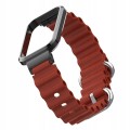 BRANSOLETA PASEK Z RAMKĄ DO XIAOMI REDMI SMART BAND PRO - WINE
