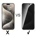 SZKŁO HARTOWANE DO IPHONE 15 PLUS / 16 PLUS PRYWATYZUJĄCE ANTYSZPIEGOWSKIE