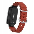 BRANSOLETA PASEK Z RAMKĄ DO XIAOMI REDMI SMART BAND PRO - WINE