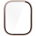ETUI OCHRONNE + SZKŁO HARTOWANE 2W1 DO XIAOMI REDMI WATCH 5 LITE - RÓŻOWY