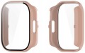 ETUI OCHRONNE + SZKŁO HARTOWANE 2W1 DO XIAOMI REDMI WATCH 5 LITE - RÓŻOWY