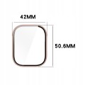 ETUI OCHRONNE + SZKŁO HARTOWANE 2W1 DO XIAOMI REDMI WATCH 5 LITE - RÓŻOWY