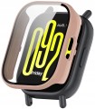 ETUI OCHRONNE + SZKŁO HARTOWANE 2W1 DO XIAOMI REDMI WATCH 5 ACTIVE - RÓŻOWY
