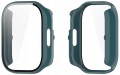 ETUI OCHRONNE + SZKŁO HARTOWANE 2W1 DO XIAOMI REDMI WATCH 5 ACTIVE - ZIELONY