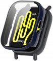 ETUI OCHRONNE + SZKŁO HARTOWANE 2W1 DO XIAOMI REDMI WATCH 5 ACTIVE - GRANATOWY