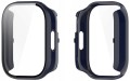ETUI OCHRONNE + SZKŁO HARTOWANE 2W1 DO XIAOMI REDMI WATCH 5 ACTIVE - GRANATOWY