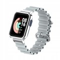 BRANSOLETA PASEK Z RAMKĄ DO XIAOMI MI WATCH LITE - SZARY