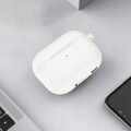 ETUI SILIKONOWE OBUDOWA DO APPLE AIRPODS 4 COVER CASE KARABIŃCZYK - BIAŁY