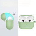 ETUI SILIKONOWE OBUDOWA DO APPLE AIRPODS 4 COVER CASE KARABIŃCZYK - MIĘTOWY