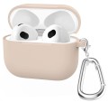 ETUI SILIKONOWE DO APPLE AIRPODS 4 COVER CASE KARABIŃCZYK - RÓŻOWY PIASEK
