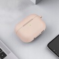 ETUI SILIKONOWE DO APPLE AIRPODS 4 COVER CASE KARABIŃCZYK - RÓŻOWY PIASEK